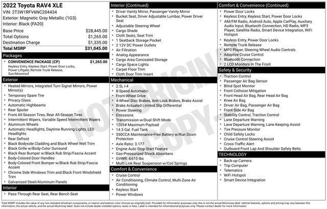 Toyota Rav4 Xle Fwd - Thumbnail 5