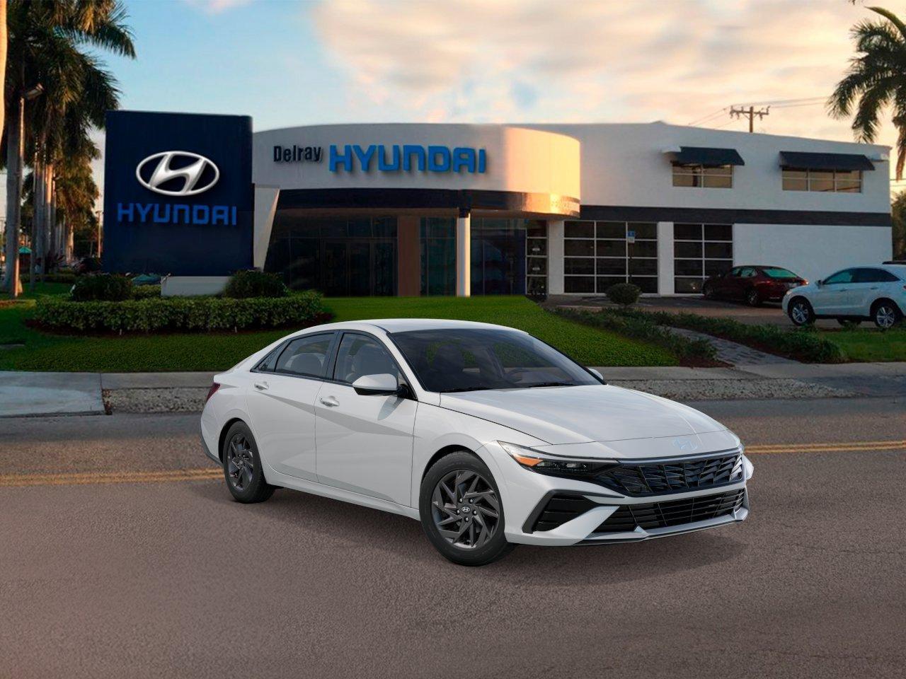 Hyundai Elantra Hybrid Blue - Thumbnail 3