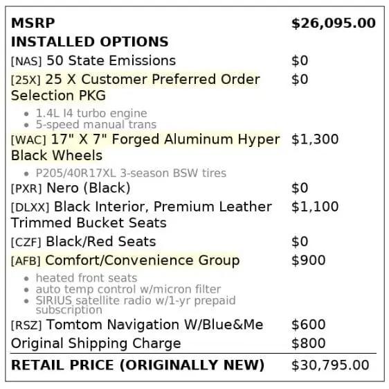 Fiat 500 Abarth For Sale In Miami - Thumbnail 4