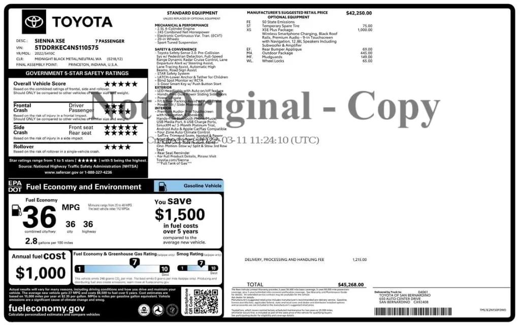 Toyota Sienna Xse For Sale In Margate - Thumbnail 11