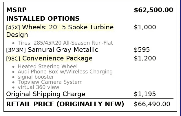 Audi Q7 Premium For Sale In Orlando - Thumbnail 3