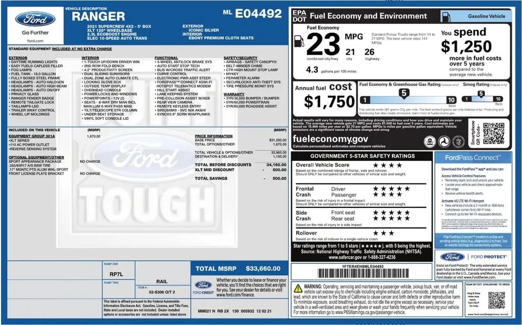 Ford Ranger Xlt For Sale In Orlando - Thumbnail 3