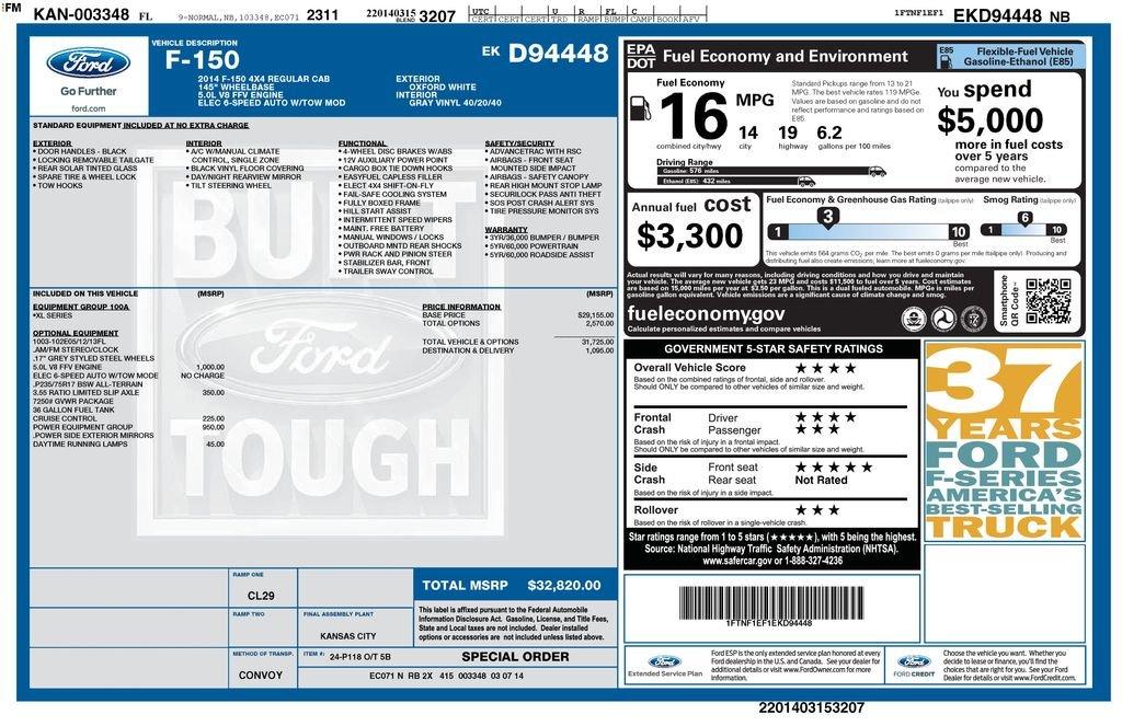 Ford F-150 Xl 4Wd 2D Standard Cab - Thumbnail 11