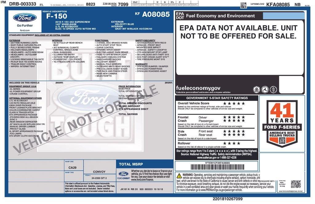Ford F-150 Xl Rwd 4D Supercrew - Thumbnail 3