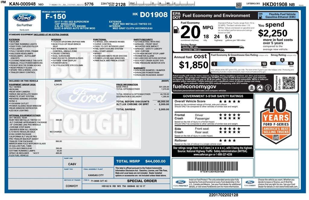 Ford F-150 Xlt Rwd 4D Supercrew - Thumbnail 6