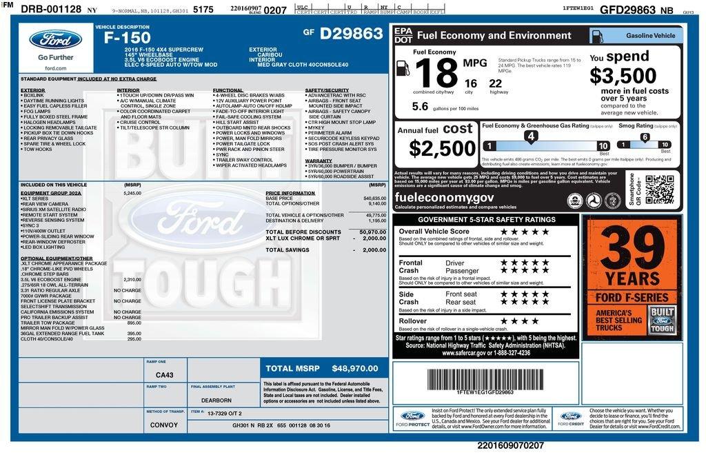 Ford F-150 Xlt 4Wd 4D Supercrew - Thumbnail 11