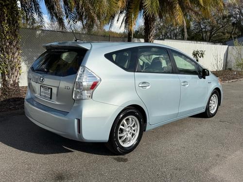 Toyota Prius V Wagon Two Leather Power Lumbar Camera Newer Abs! 122K Miles - Car For Sale - Tampa Hybrids I - Thumbnail 4