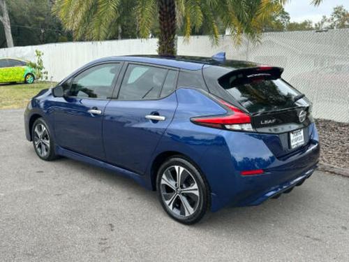 Nissan Leaf Sl Plus 62Kwh Leather Bose Blind Spot Intelligent Cruise Propilot Carplay Navigation Camera 35K - Thumbnail 4