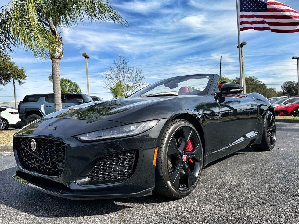 Jaguar F-Type Jaguar F-Type V8 5.0 Supercharged Red Top/Leather | Plant City Florida | Bayshore Automotive - Thumbnail 3
