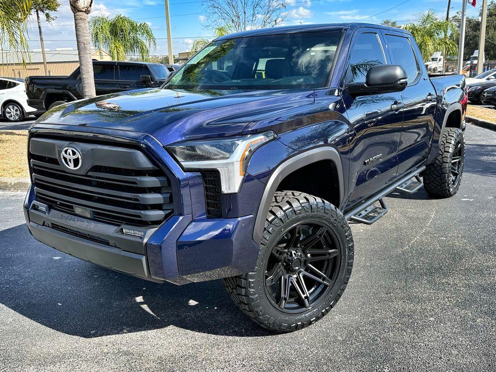 Toyota Tundra Custom Lifted Crew 4X4 Leather Nitto Ready Lift | Plant City Florida | Bayshore Automotive - Thumbnail 3