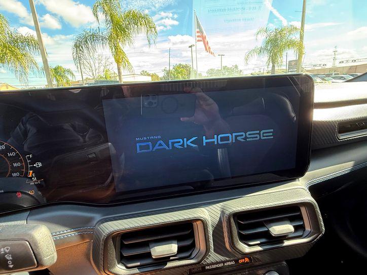 Ford Mustang Dark Horse Blue Ember App Pkg Auto $70K New | Plant City Florida | Bayshore Automotive - Thumbnail 2