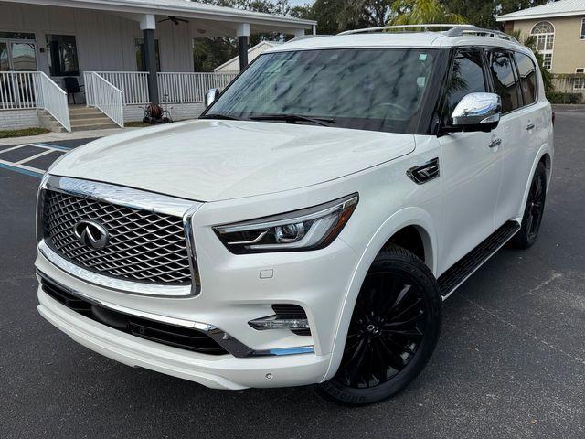 Infiniti Qx80 Sensory Dvd Moonroof Carfax Cert Bose 1 Owner | Plant City Florida | Bayshore Automotive - View 1