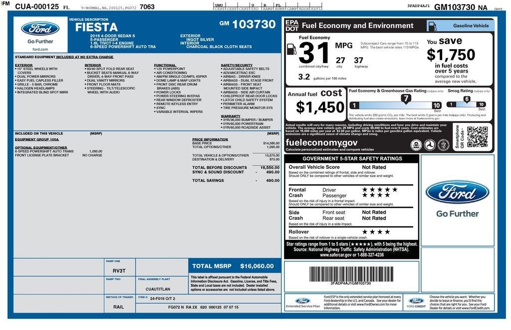 Ford Fiesta S - Thumbnail 8