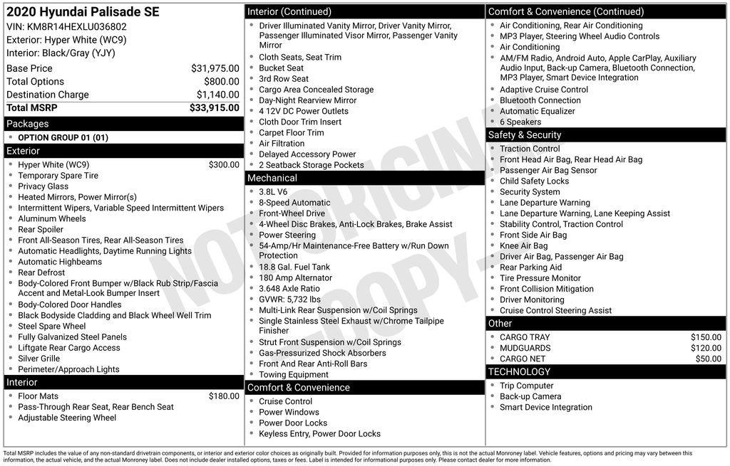 Hyundai Palisade Se - Thumbnail 6