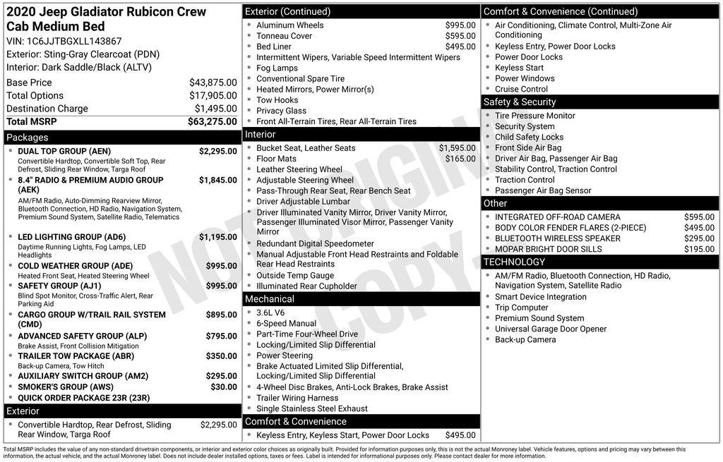 Jeep Gladiator Rubicon - Thumbnail 6