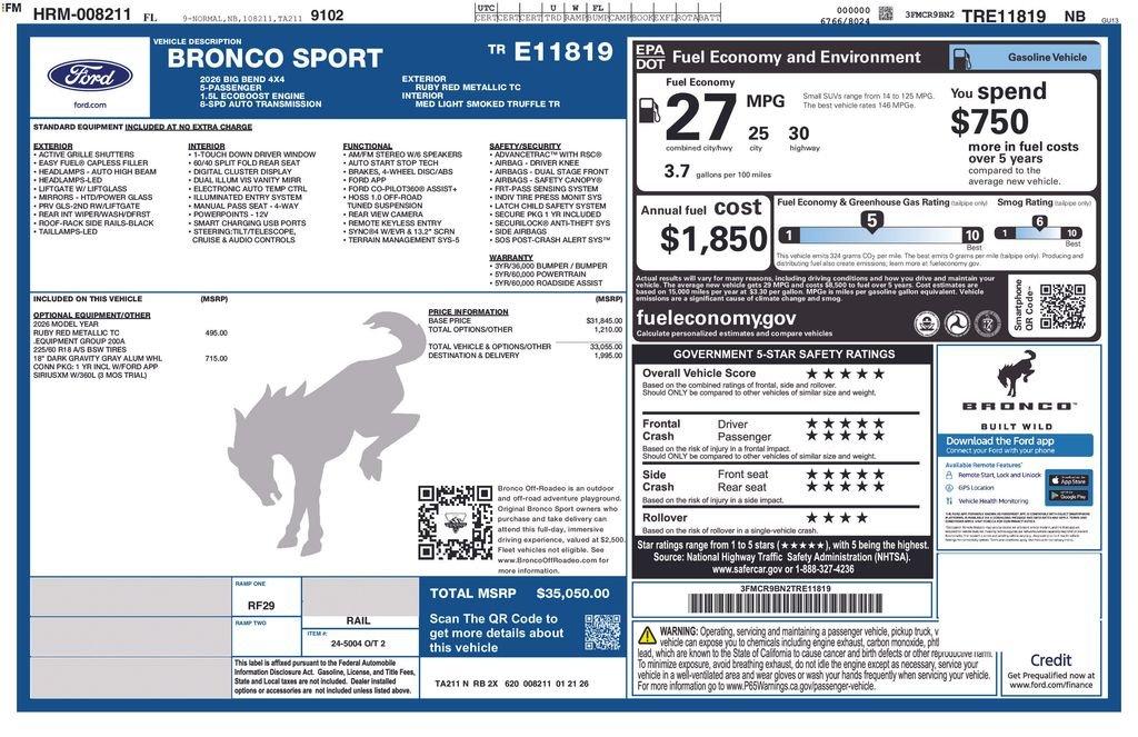 Ford Bronco Sport Big Bend - Thumbnail 12