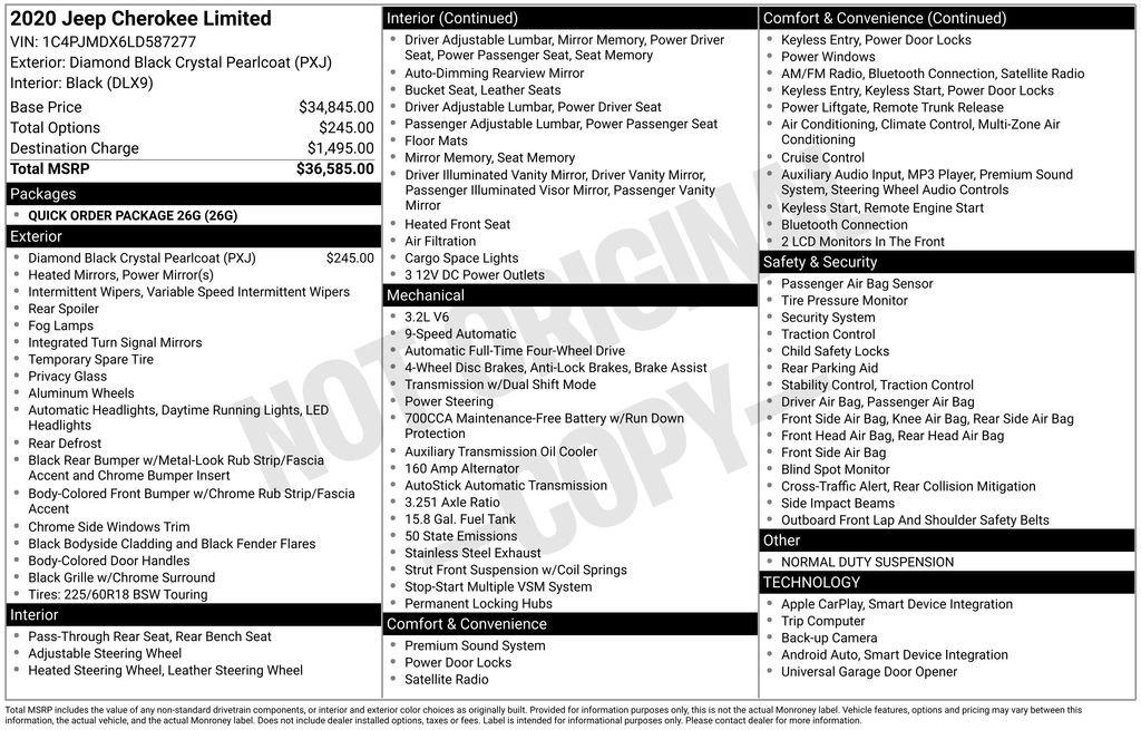 Jeep Cherokee Limited - Thumbnail 9