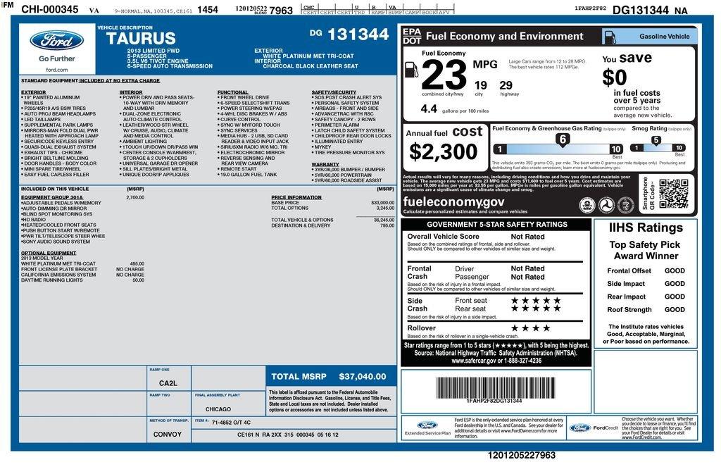 Ford Taurus Limited - Thumbnail 6