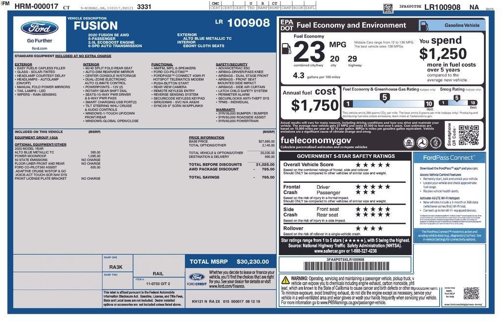 Ford Fusion Se - Thumbnail 6