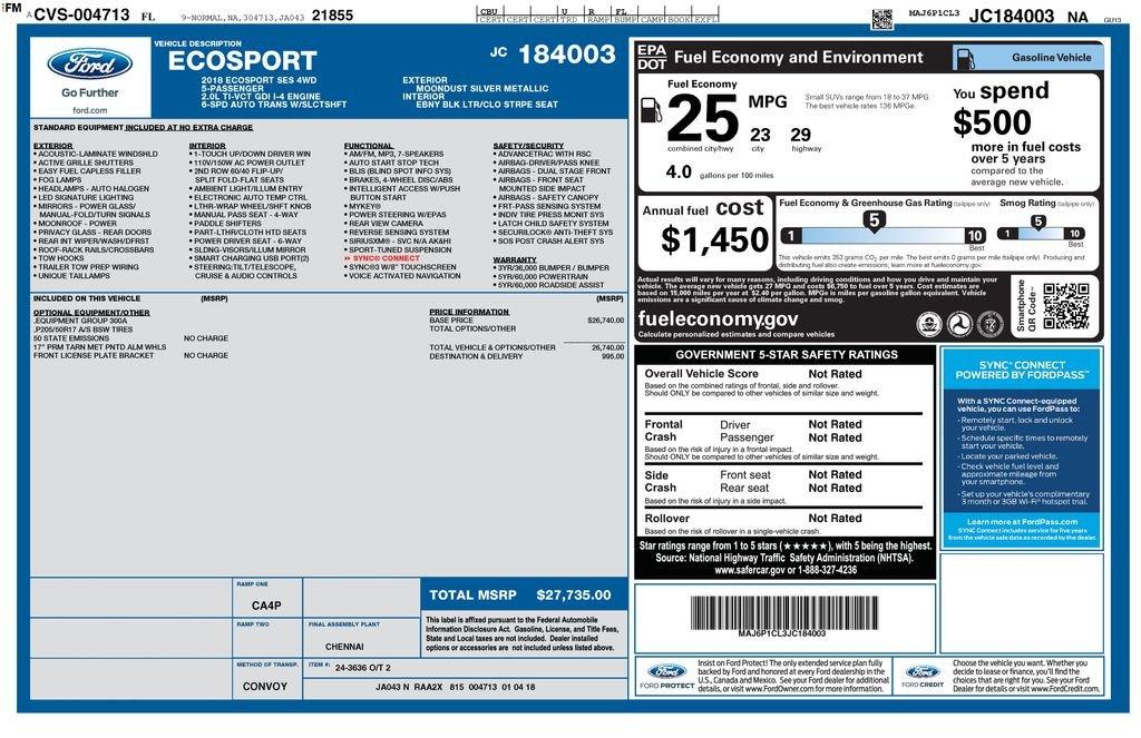 Ford Ecosport Ses - Thumbnail 6