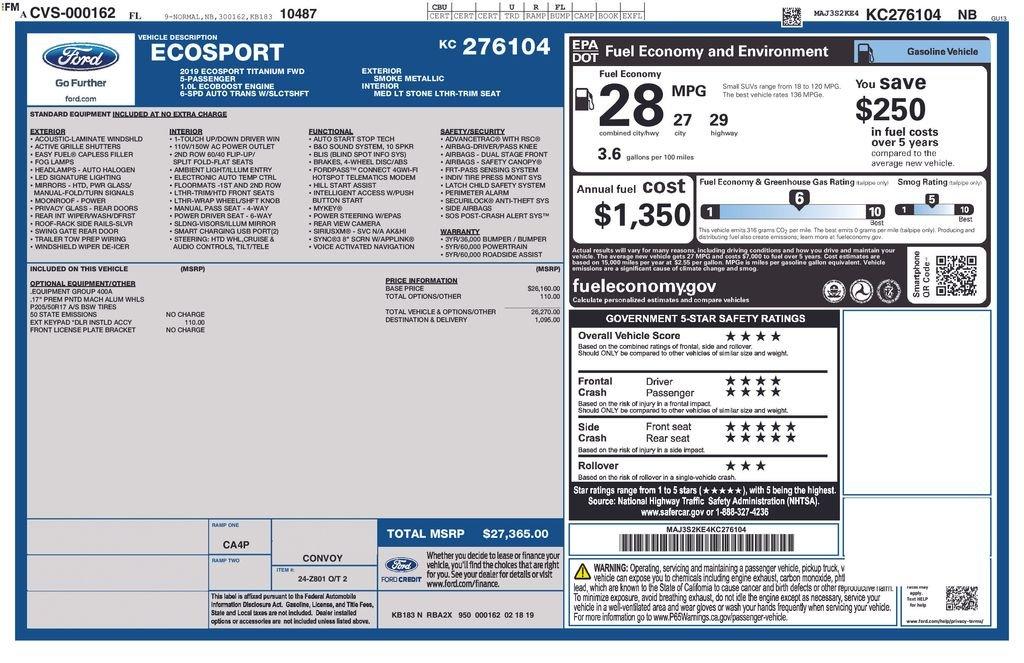 Ford Ecosport Titanium - Thumbnail 9