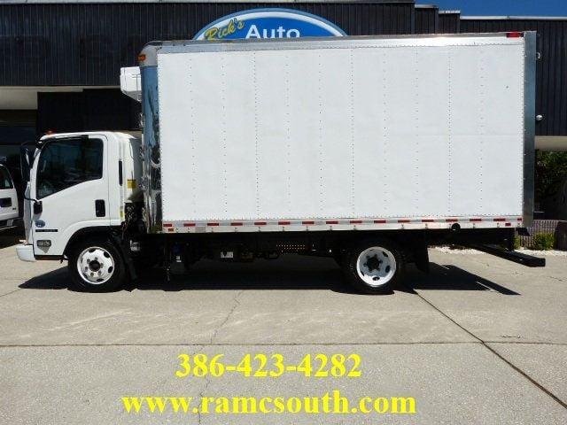 Isuzu NQR 5.2L 4CYL. TURBO DIESEL*TILT CAB*DRW*16FT REFRIGERATED BOX TRUCK - View 1