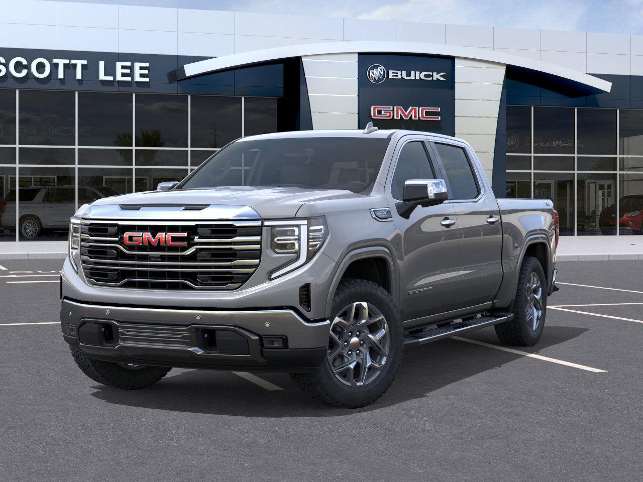 Gmc Sierra 1500 Slt Four Wheel Drive Crew Cab - Thumbnail 6