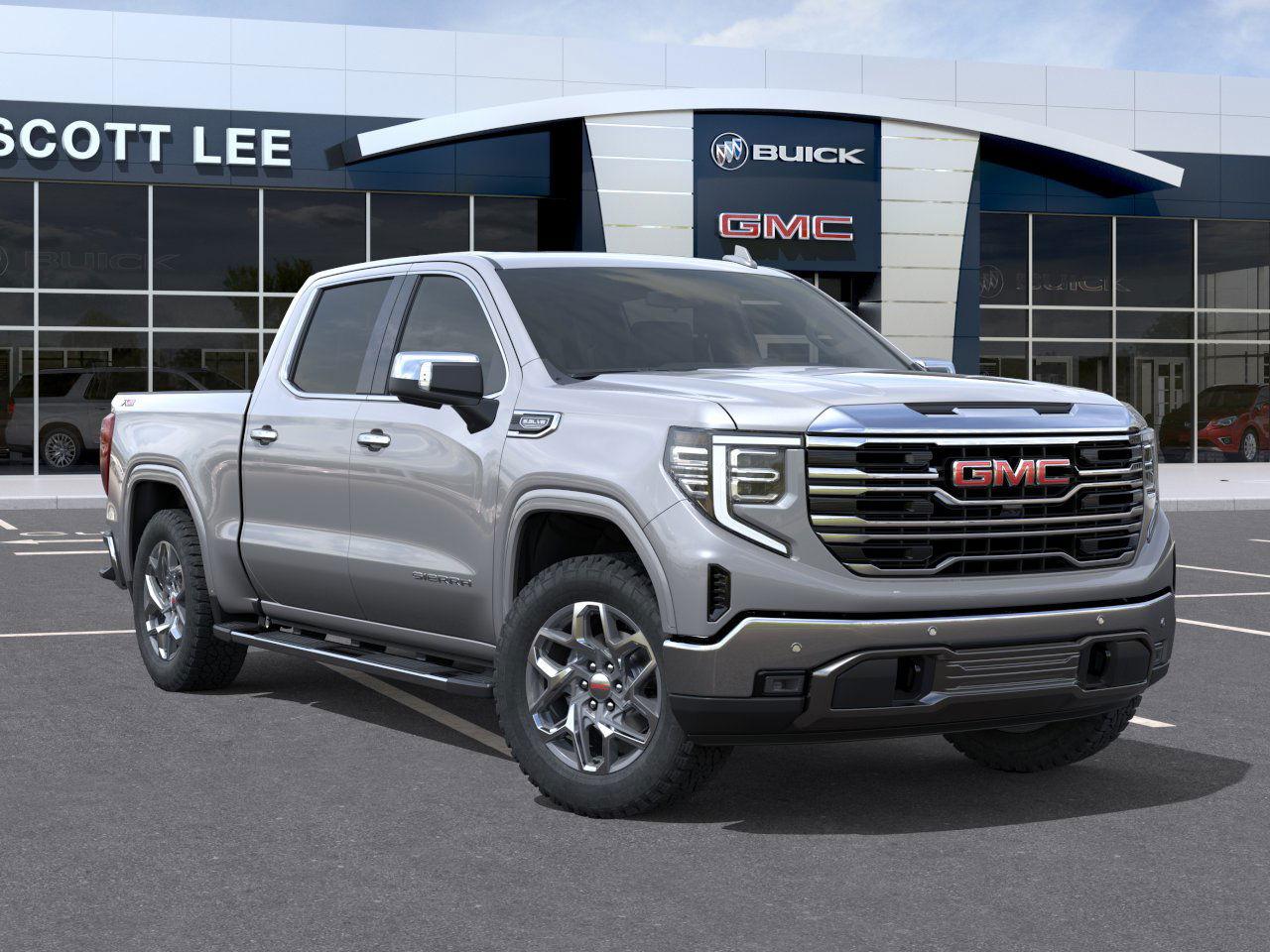 Gmc Sierra 1500 Slt Four Wheel Drive Crew Cab - Thumbnail 7
