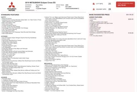 Mitsubishi Eclipse Cross Es - Thumbnail 5