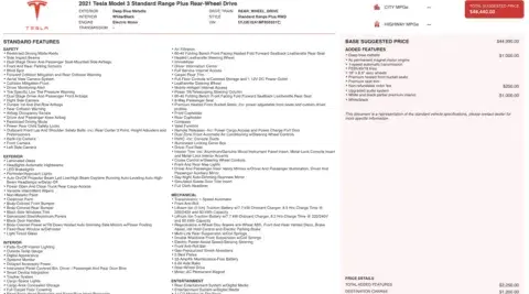 Tesla Model 3 Standard Range Plus - Thumbnail 5