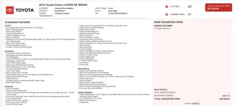 Toyota Camry Se - Thumbnail 5