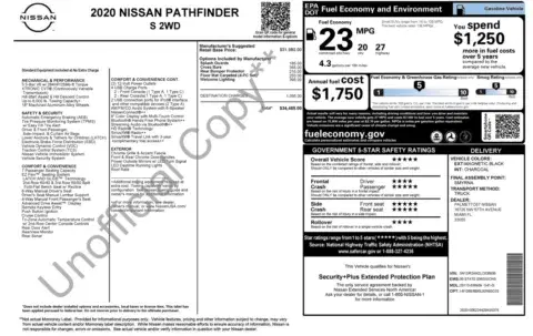 Nissan Pathfinder S - Thumbnail 5