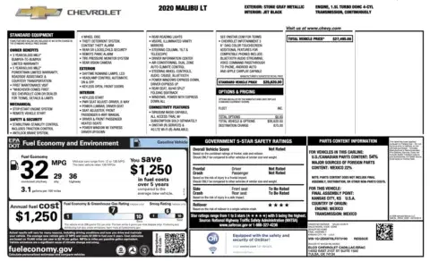 Chevrolet Malibu Lt - Thumbnail 5