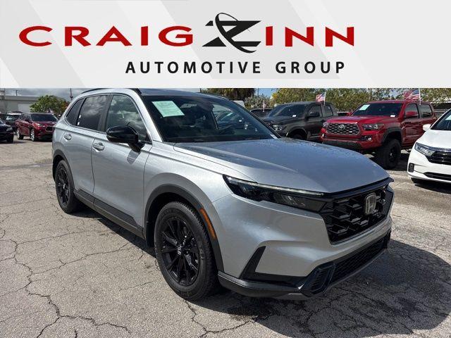 Honda Cr-V Hybrid Sport-L In Hollywood Fl | 7Fars5H88Re013588 | Toyota Of Hollywood'S Amazinn Used Cars - View 1