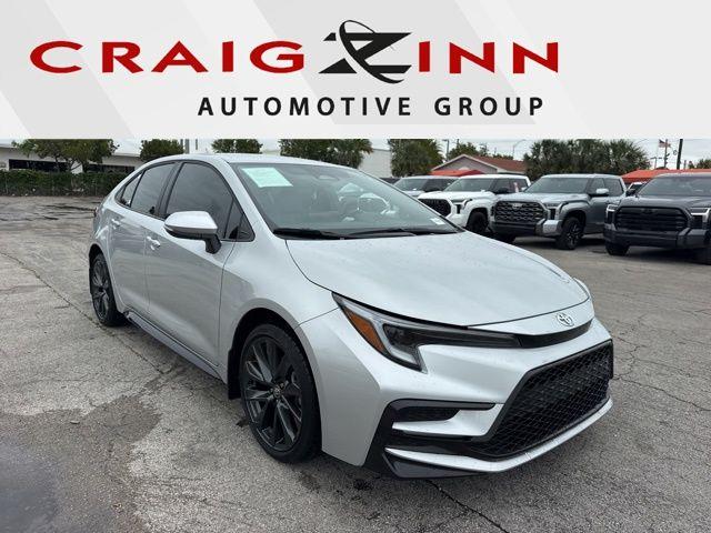 Toyota Corolla Se In Hollywood Fl | 5Yfs4Mce5Sp231903 | Toyota Of Hollywood'S Amazinn Used Cars - View 1