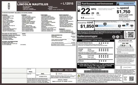 Lincoln Nautilus Reserve - Thumbnail 5