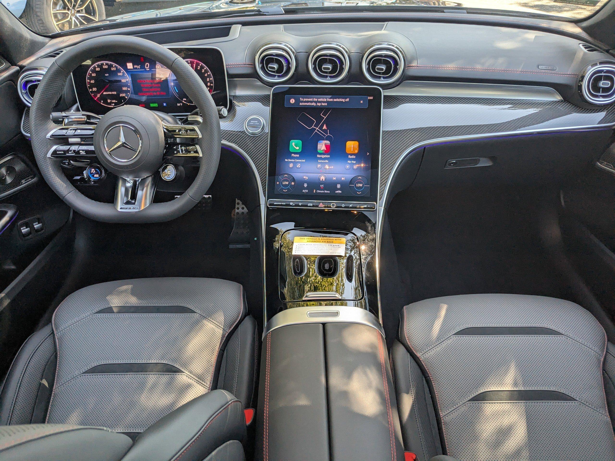 Mercedes-Benz Sedan Amg® C 63 S E Performance With Navigation & Awd - Thumbnail 3