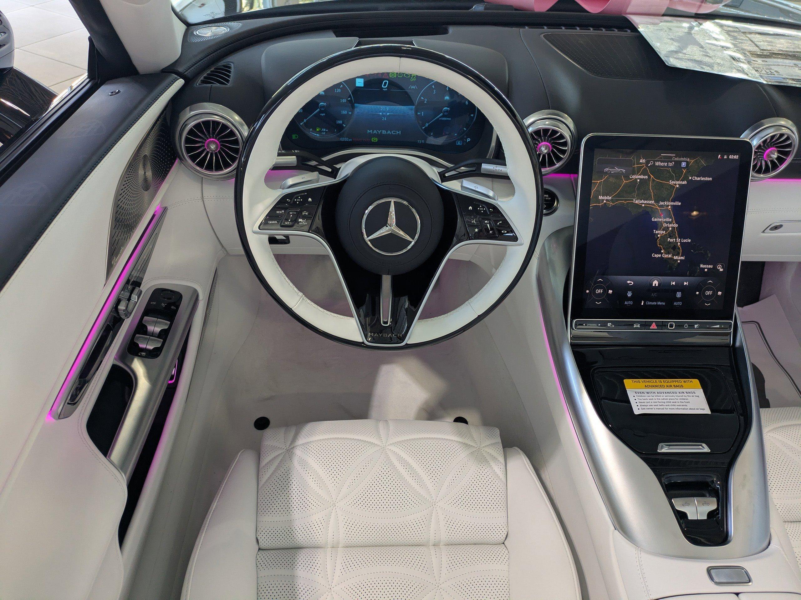 Mercedes-Benz Sl Convertible Maybach 680 Monogram Series With Navigation & Awd - Thumbnail 17