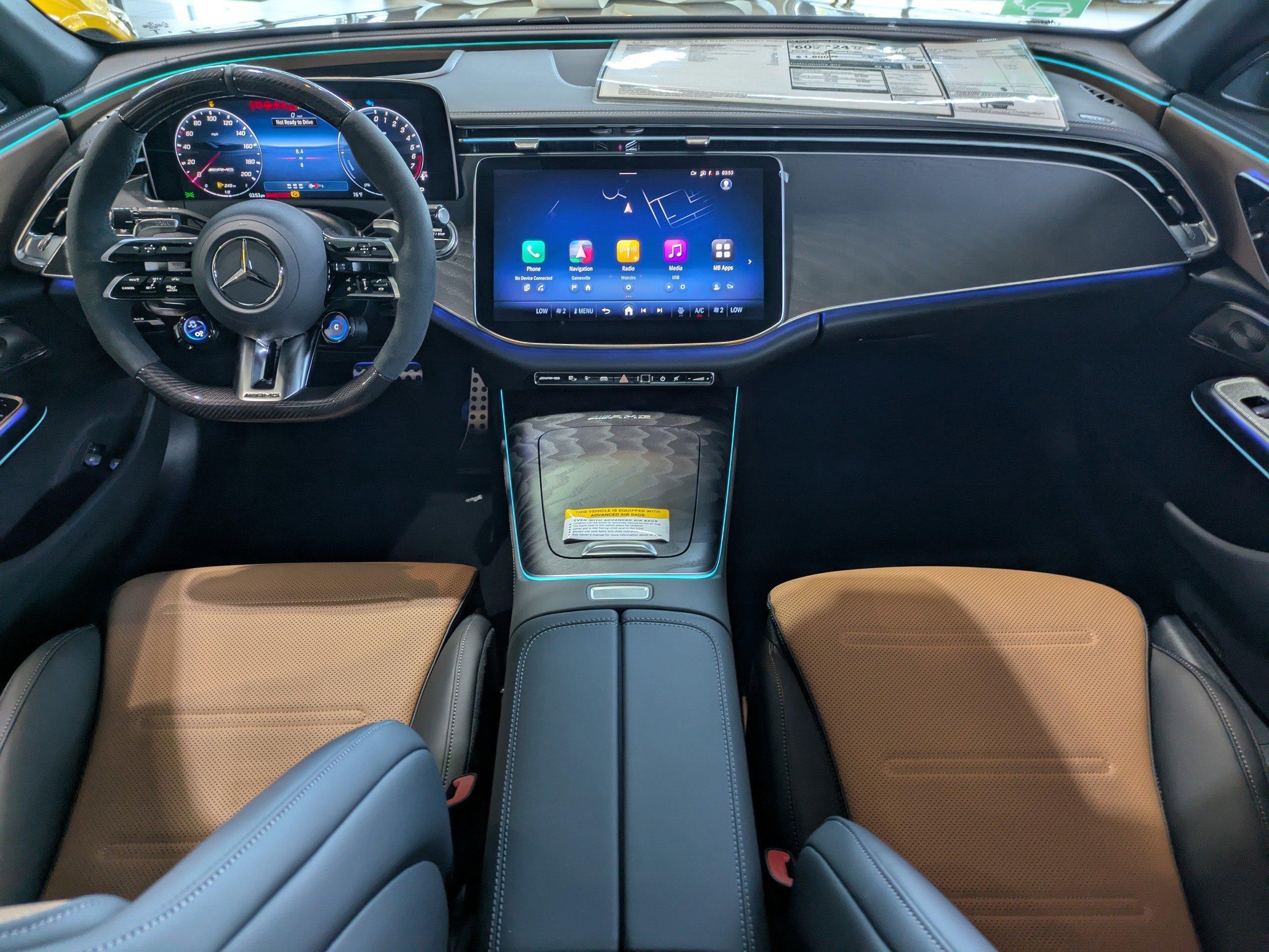 Mercedes-Benz Sedan Amg® E 53 E 4Matic®+ With Navigation & Awd - Thumbnail 3