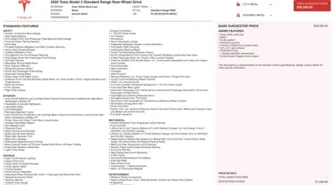 Tesla Model 3 Standard Range Plus - Thumbnail 5