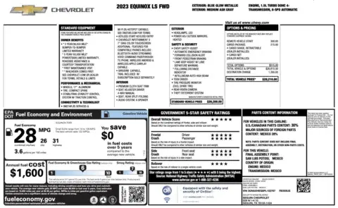 Chevrolet Equinox Ls - Thumbnail 5
