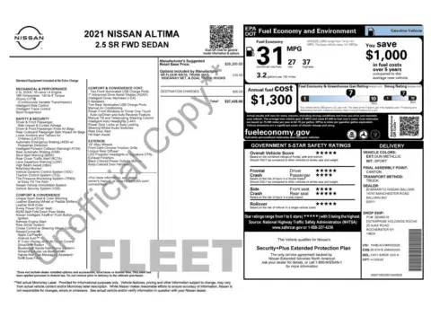 Nissan Altima 2.5 Sr - Thumbnail 5