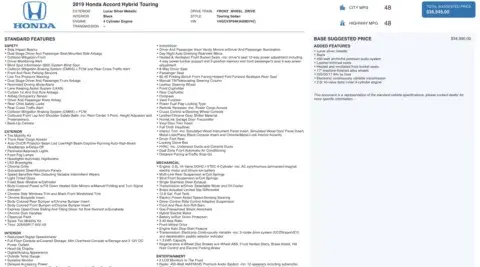 Honda Accord Hybrid Touring - Thumbnail 5