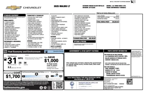 Chevrolet Malibu Lt - Thumbnail 6