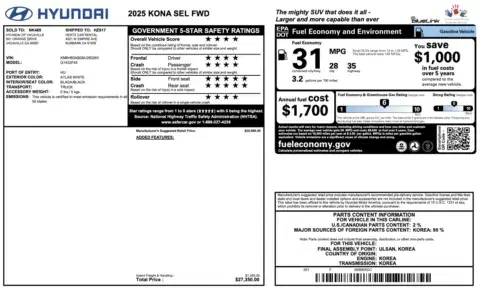 Hyundai Kona Sel - Thumbnail 5