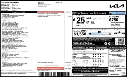 Kia Sportage Ex - Thumbnail 5