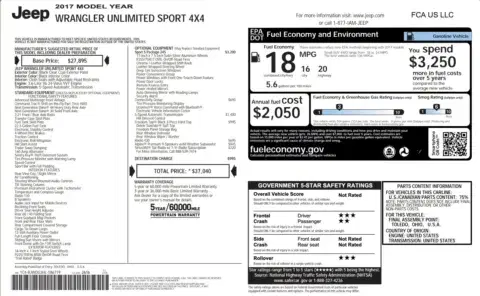 Jeep Wrangler Unlimited Sport - Thumbnail 5