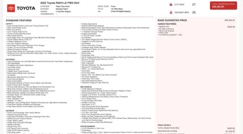 Toyota Rav4 Le - Thumbnail 5