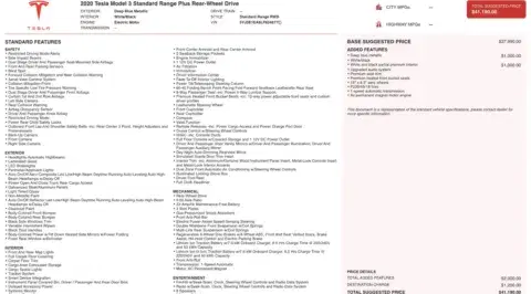 Tesla Model 3 Standard Range - Thumbnail 5