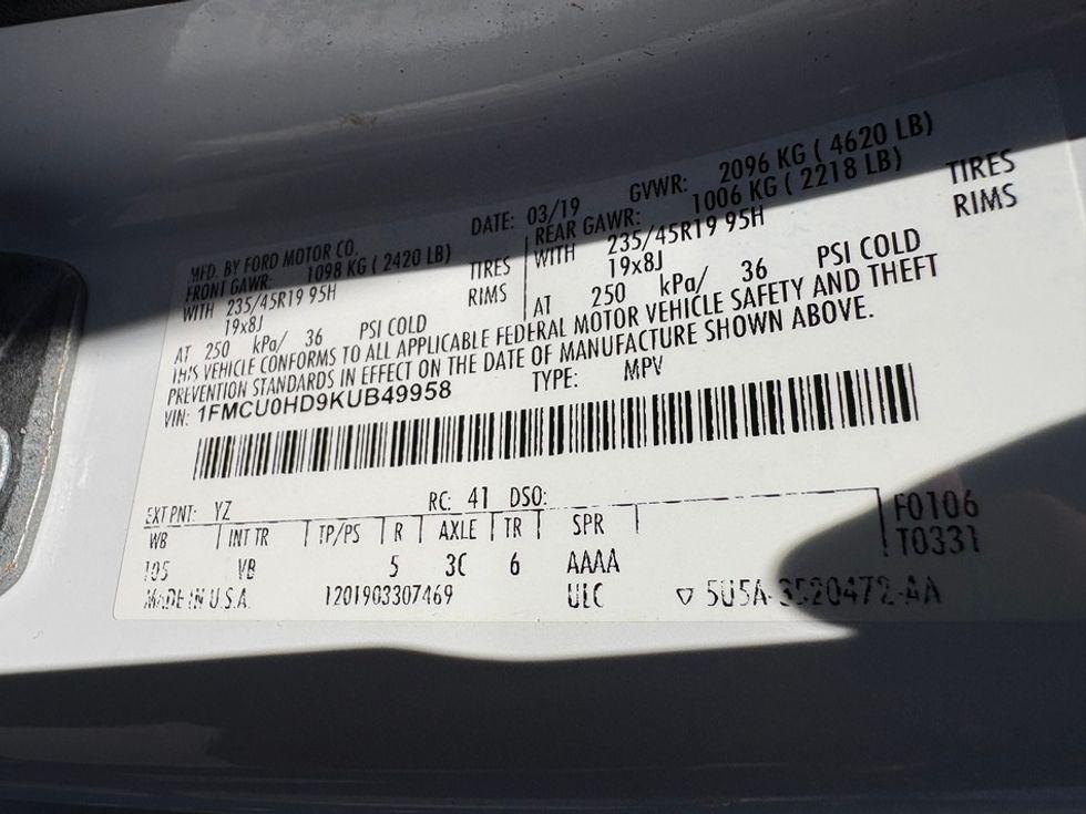 Ford Escape Sel | Miami, Fl | Ocean Auto Sales - Thumbnail 2